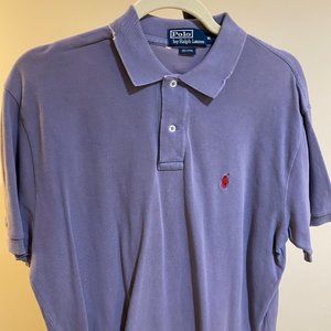 Vintage Ralph Lauren Washed Polo Shirt (Medium)